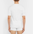 Schiesser - Two-Pack Karl Heinz Cotton T-Shirts - Men - White