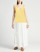 Majestic Filatures Womens Tank top in Yellow