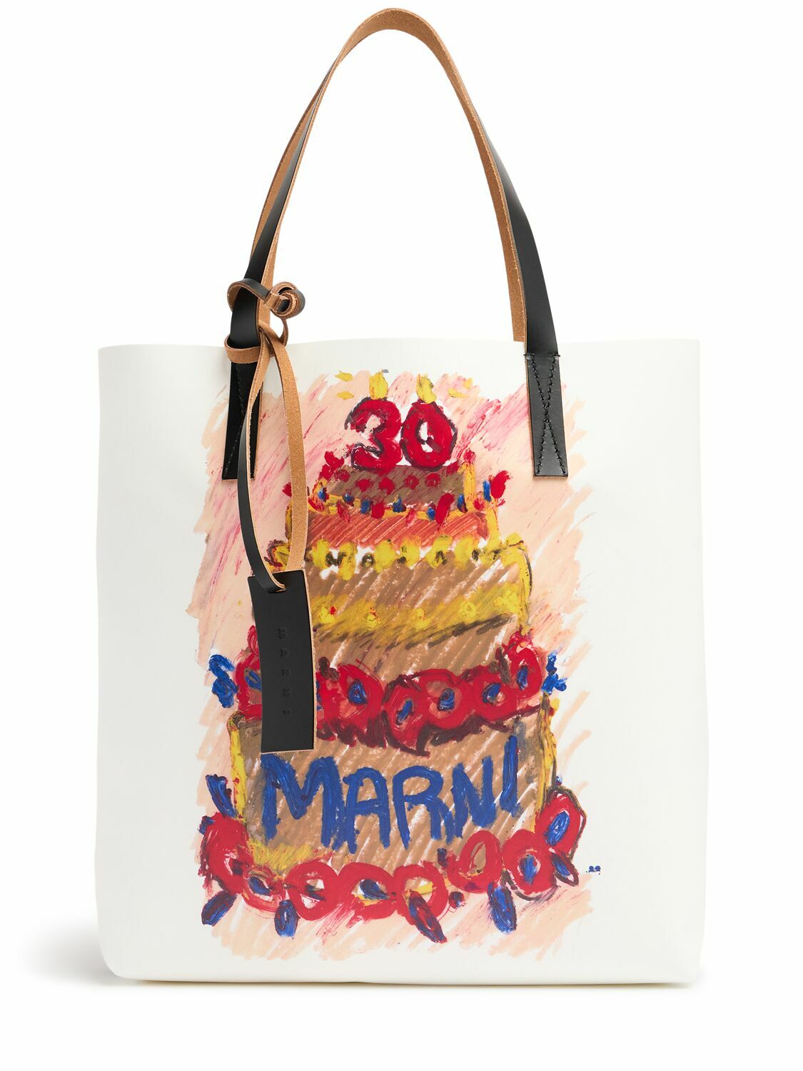 【Marni】Tribeca Tote Bag N/S トートバッグ ☆関税送料込み MARNI N/s Tribeca Printed Tote Bag Marni