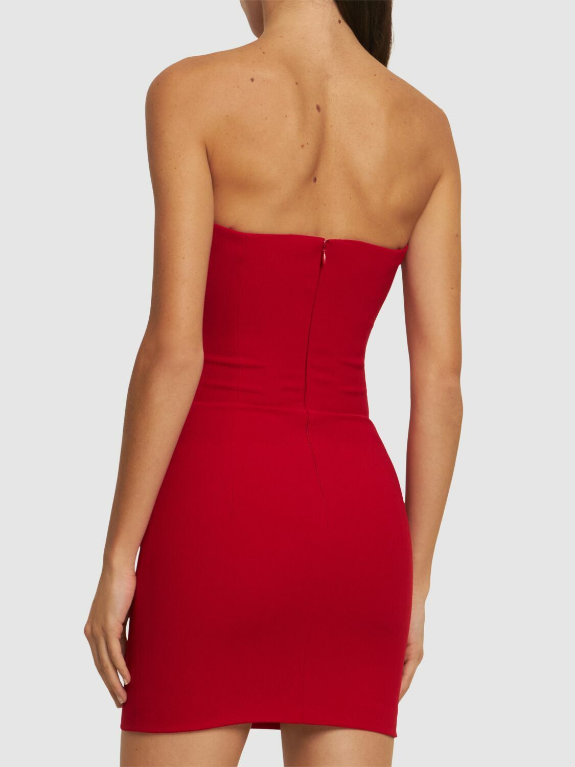 knee length dresses for ladies Margaux Velvet Mini Dress – SAU LEE main image 1