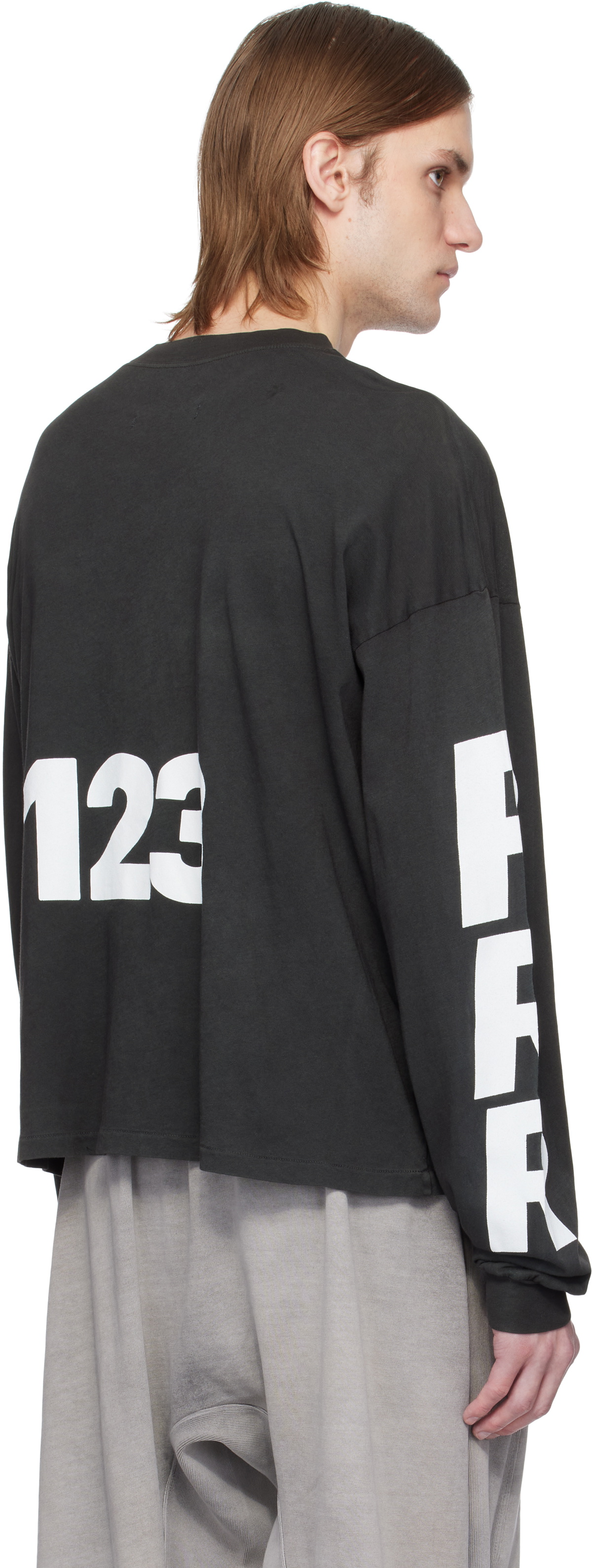 Rivington Roi Rebis Black USO-123 Garden LS T-shirt