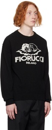 Fiorucci Black Milano Angels Sweater