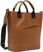 ADER error Brown Trace Leather Bag