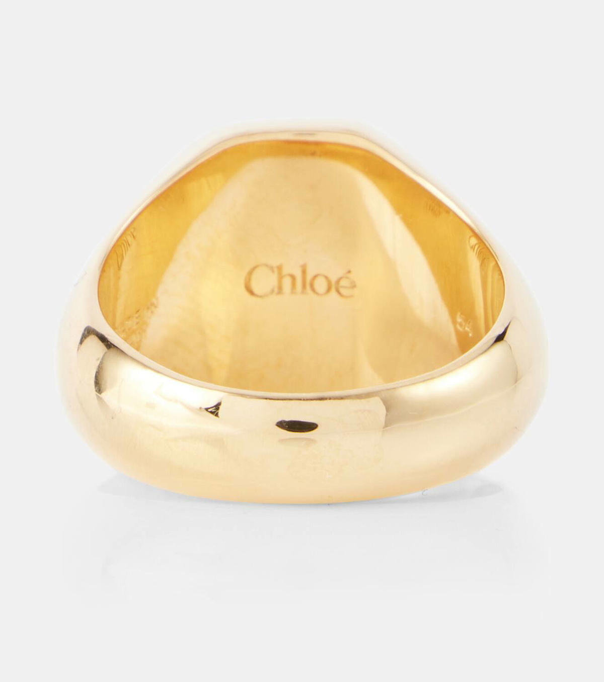 指輪・リング CHLOE VINTAGE GOLD BRASS CHARMS RING Chloé The Chloé Charms Ring in Vintage gold | Chloé US