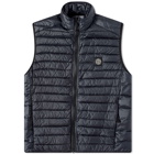 Stone Island Men's Patch Nylon Down Gilet in Navy