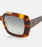 Celine Eyewear Bold 3 Dots square sunglasses