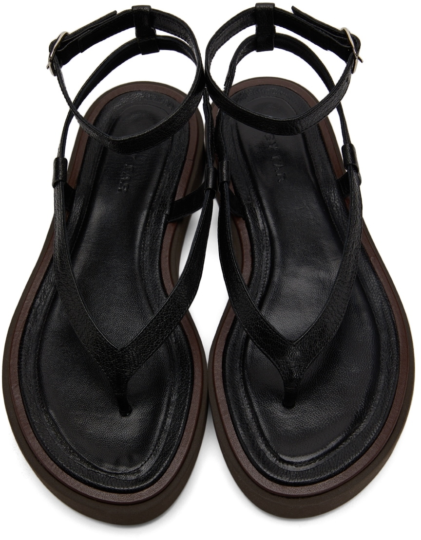 BY FAR Black Cece Sandals By Far