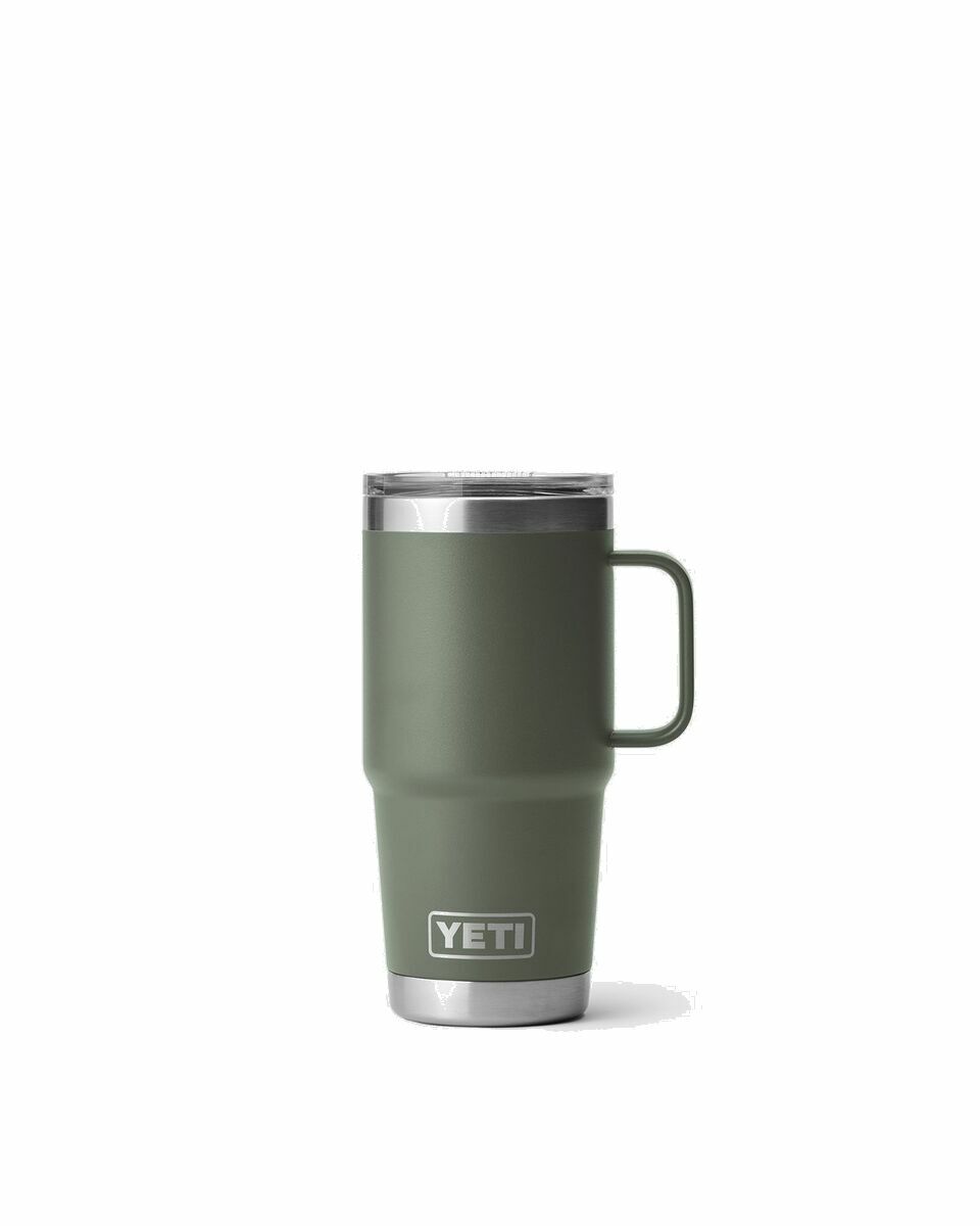 Photo: Yeti Rambler 20 Oz Travel Mug Green - Mens - Tableware