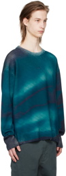 A-COLD-WALL* Navy Gradient Sweater