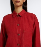 Eres Flashing linen shirt