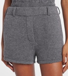 Lisa Yang Tyra high-rise cashmere shorts