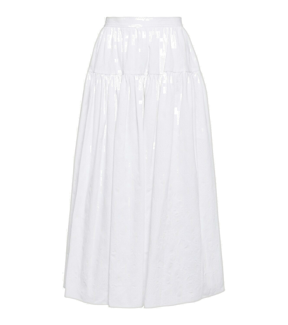 Chloé Mid-rise cotton maxi skirt Chloe