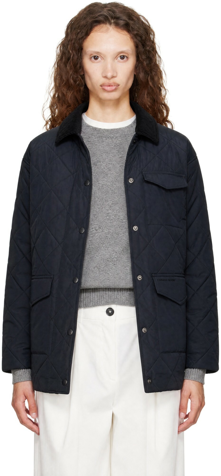Canada Goose Black Terra Coat