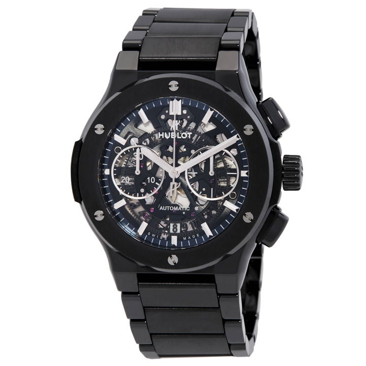 Photo: Hublot Classic Fusion Aerofusion Black Magic Chronograph Automatic Mens Watch 528.CM.0170.CM