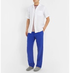 Vilebrequin - Pacha Linen Drawstring Trousers - Men - Blue