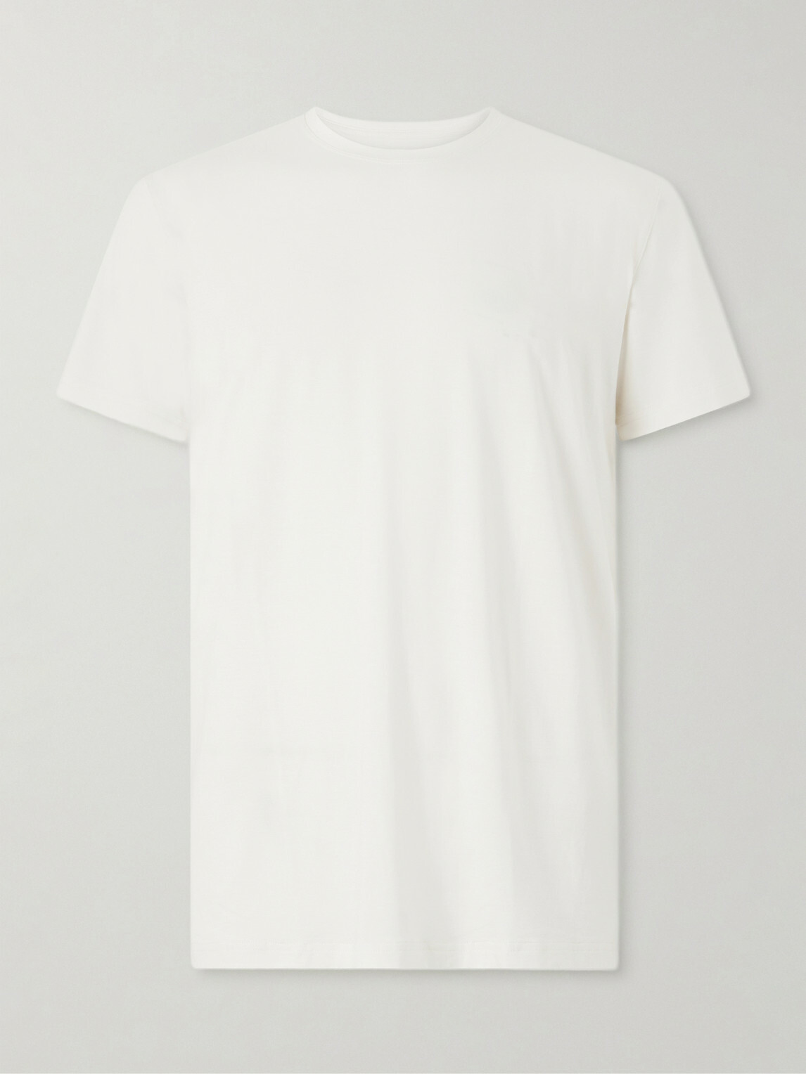 Derek Rose - Basel Stretch-Jersey T-Shirt - Neutrals