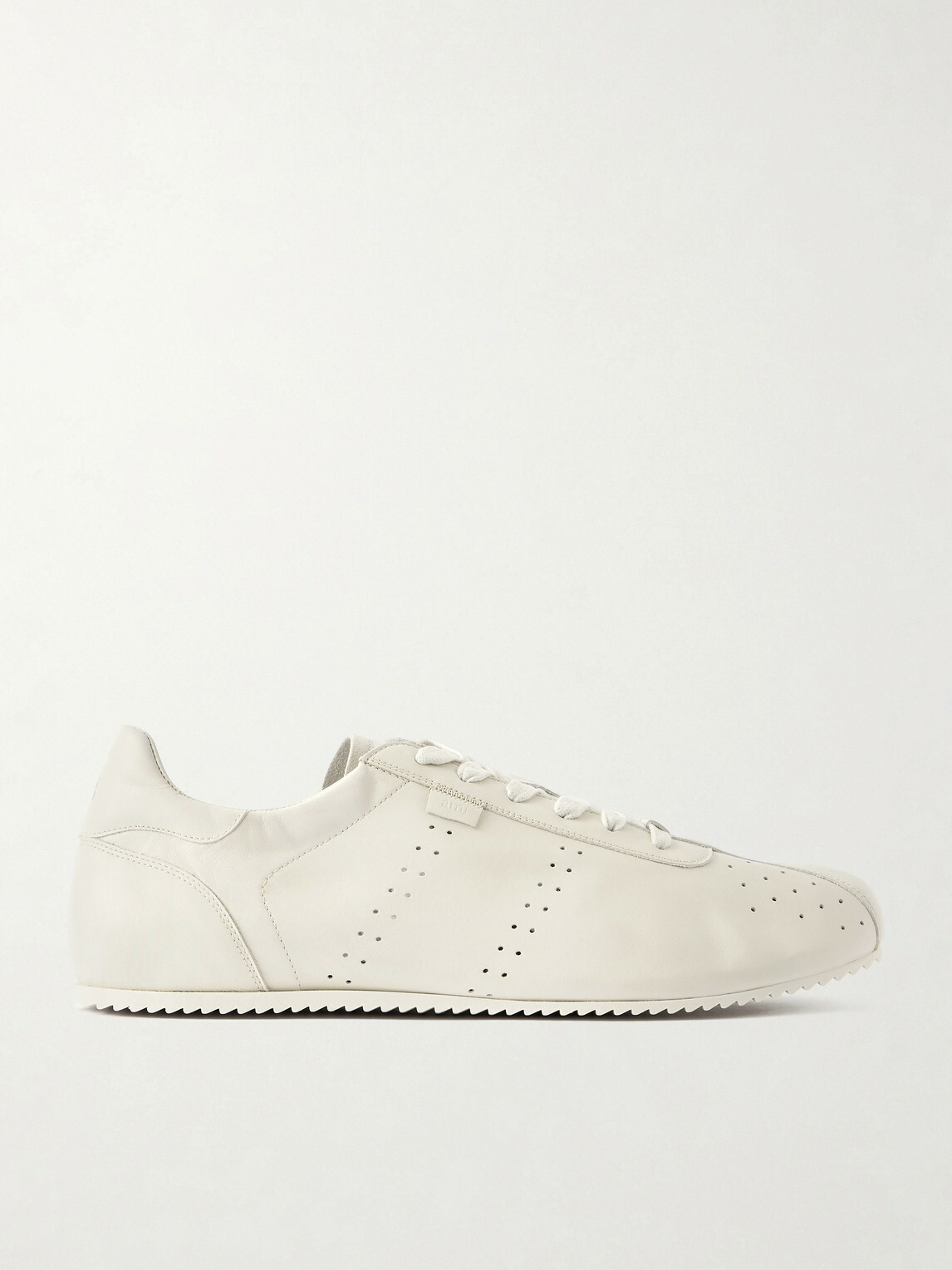 AMI PARIS - Leather Sneakers - White