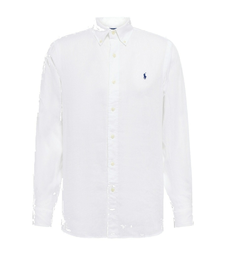 Photo: Polo Ralph Lauren - Embroidered linen shirt
