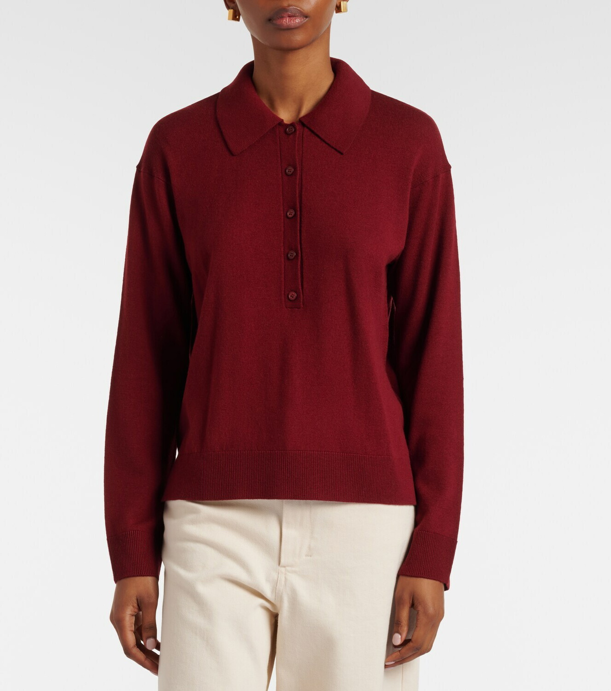 'S Max Mara Frisia wool polo sweater