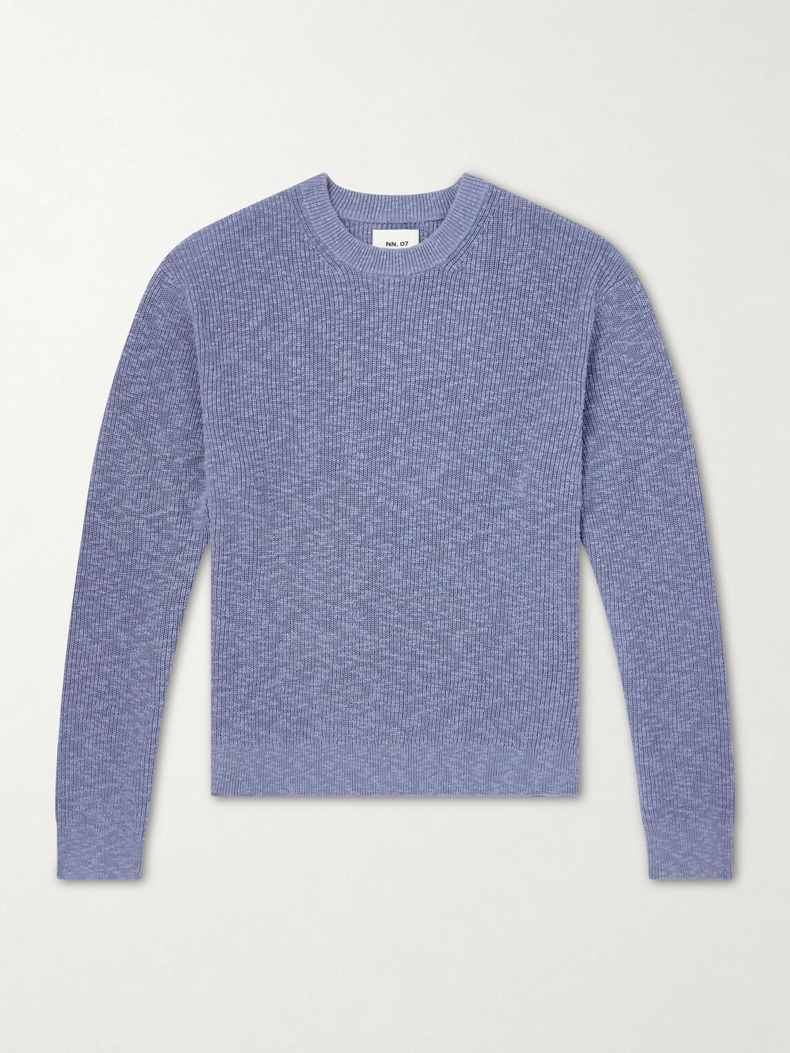 NN07 - Russell Crew 60028 Cotton Sweater - Blue