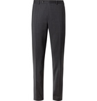 Canali - Slim-Fit Nailhead Wool Suit Trousers - Gray