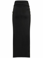 16ARLINGTON - Berretta Draped Jersey Midi Skirt