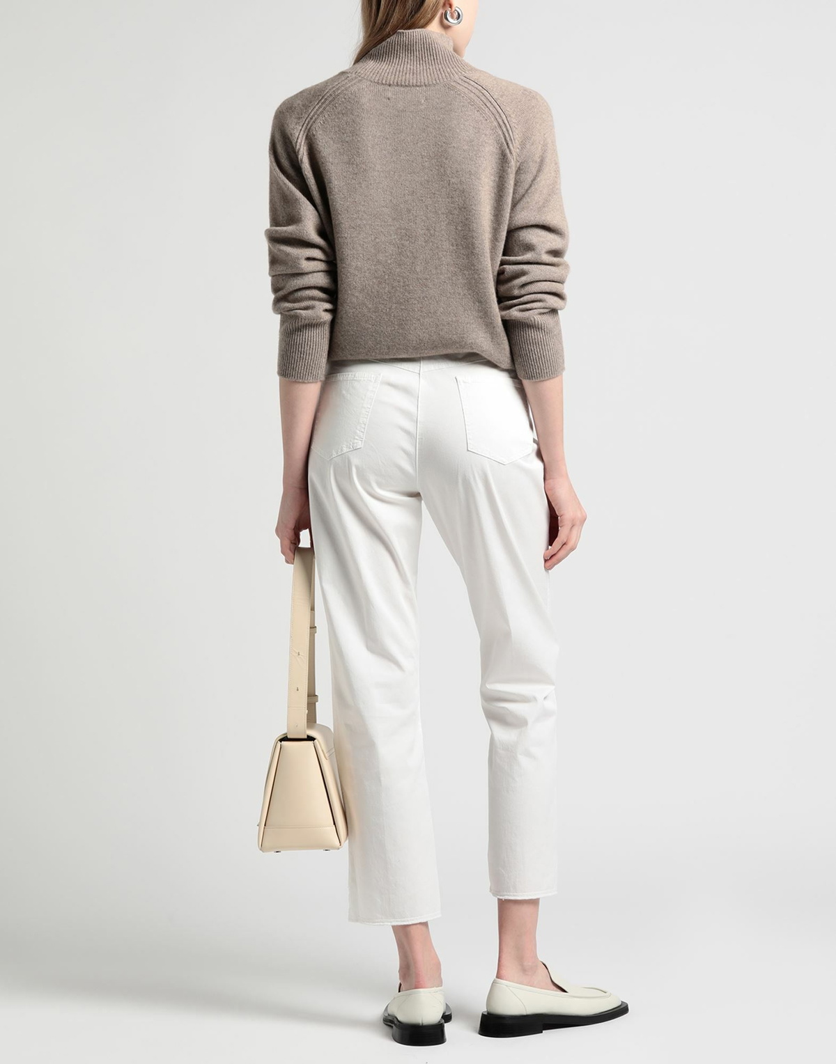 Peserico Womens Pants in White