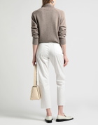 Peserico Womens Pants in White