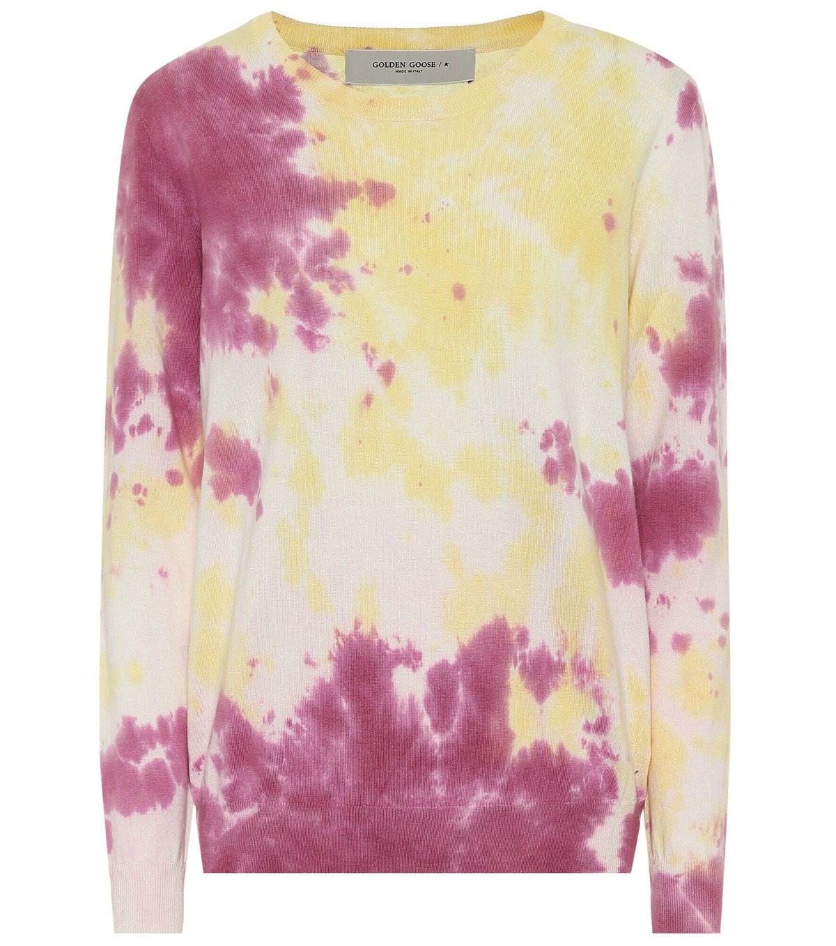 Golden Goose - Tie-dye cotton-blend sweatshirt