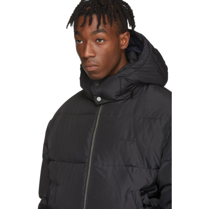 Second/Layer Black Down Puffer Jacket Second/Layer