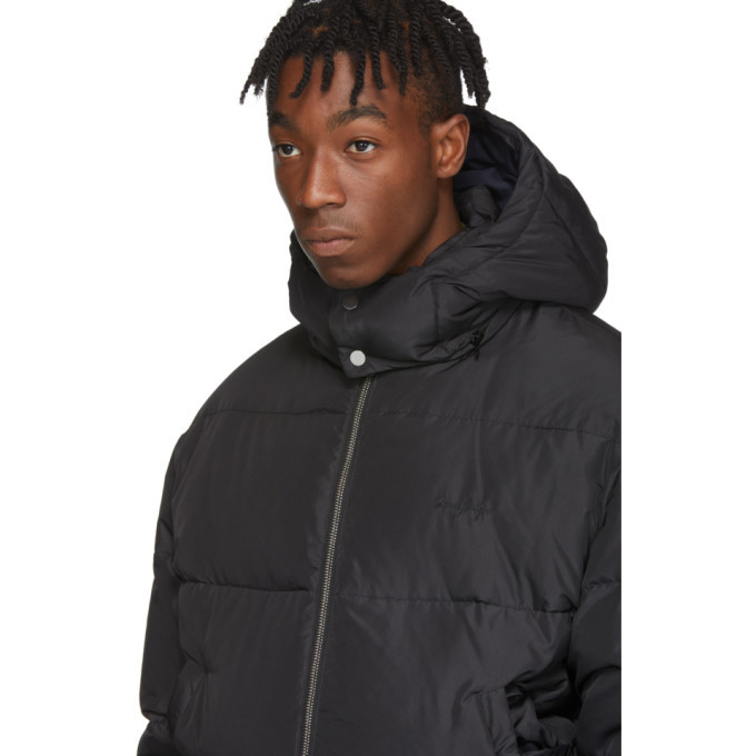 second layer 20aw puffer jacket black-