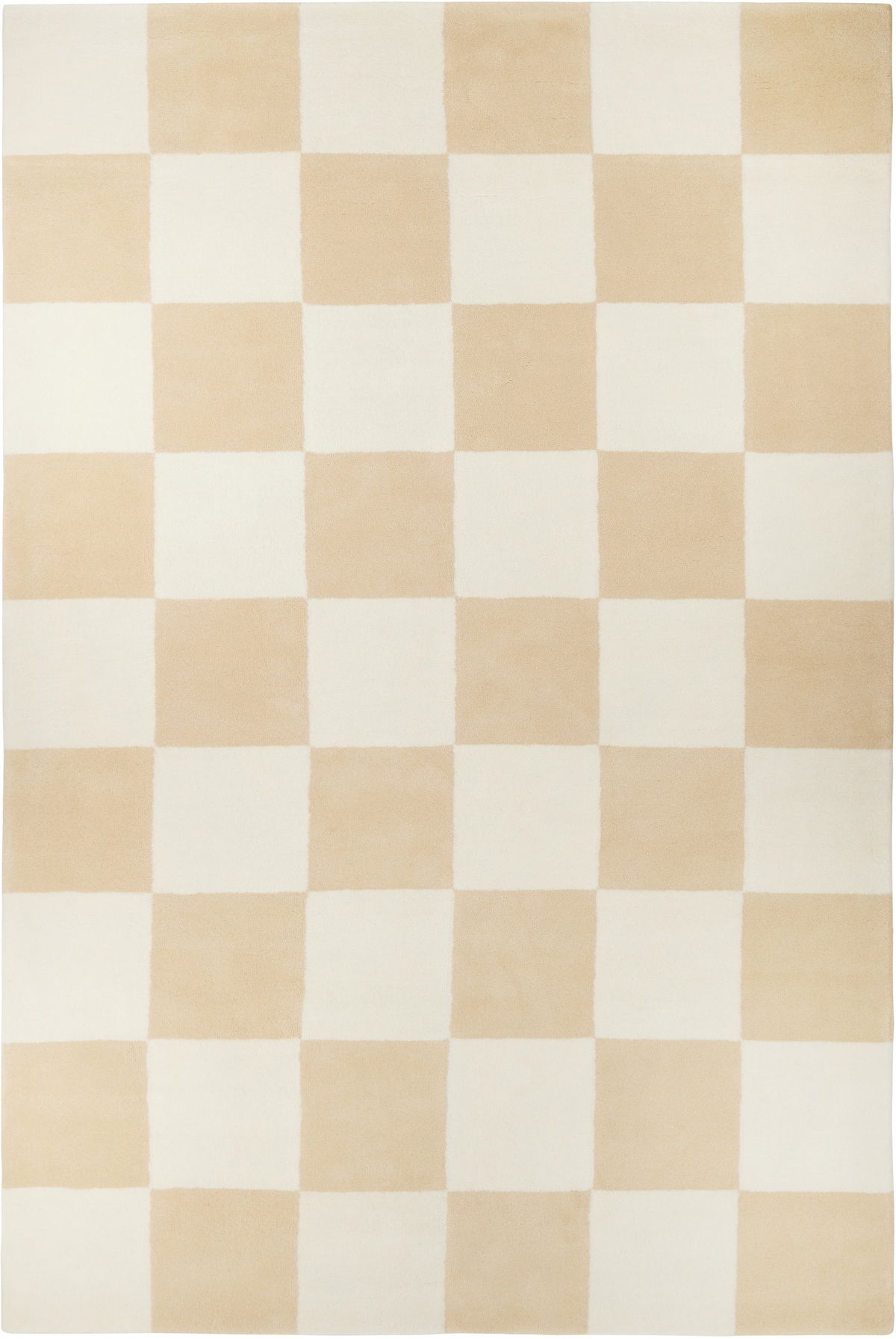HEM Off-White Pattern Large Rug