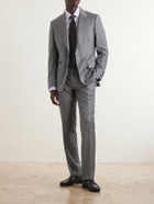 TOM FORD - Shelton Straight-Leg Wool-Twill Suit Trousers - Gray