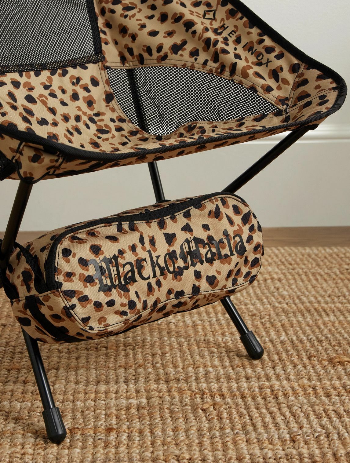 Wacko Maria - HELINOX Foldable Leopard-Print Canvas, Mesh and
