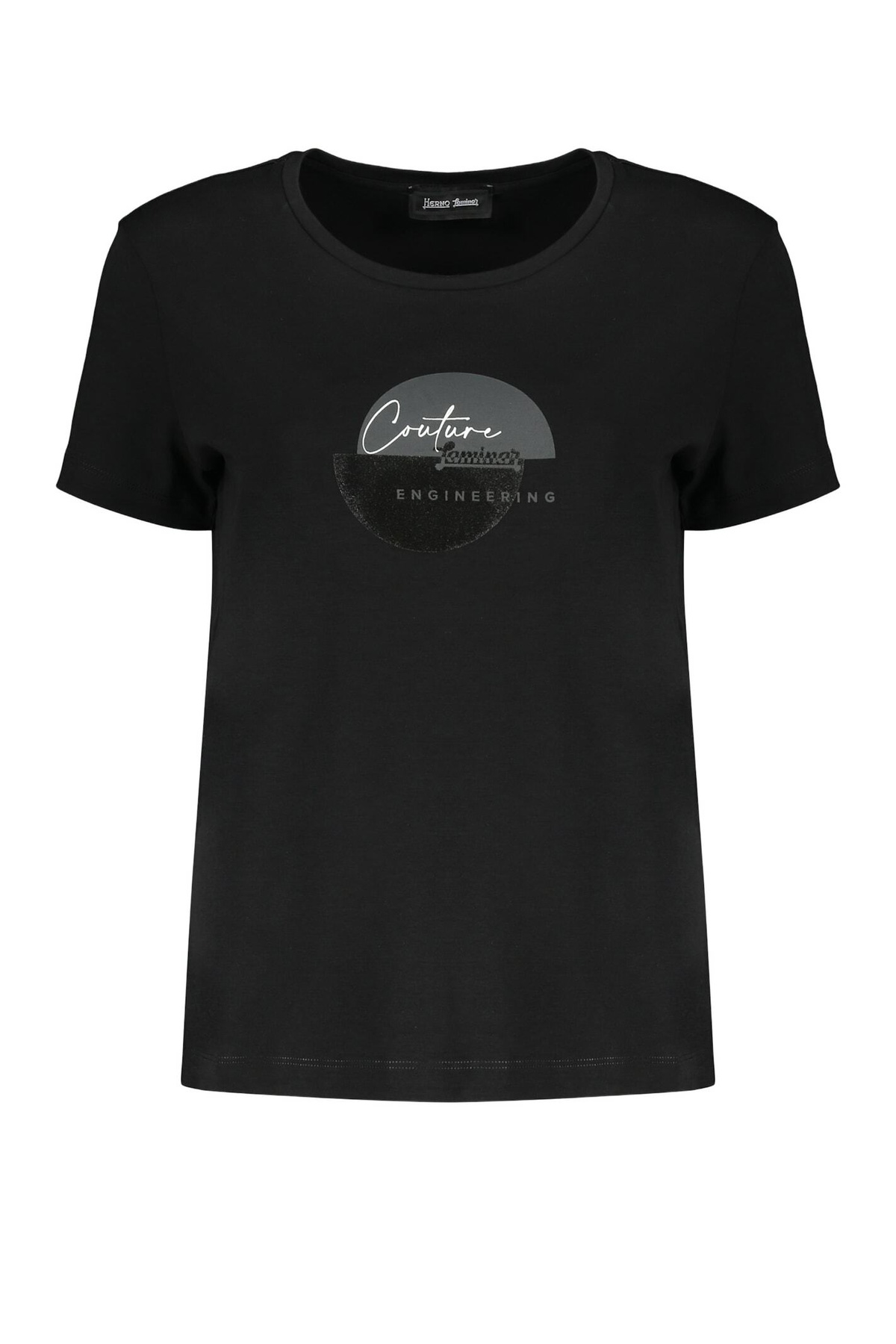 Herno Contrast-panel Drawstring Waist T-shirt Herno