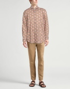 Fedeli Mens Shirt in Brown