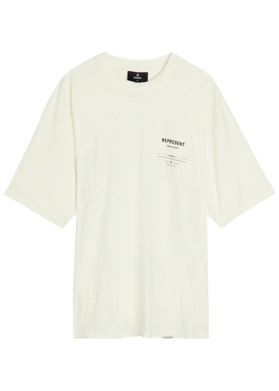 Represent Beige 'Thoroughbred' T-shirt Represent