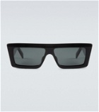 Celine Eyewear Flat-brow acetate sunglasses