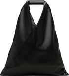 MM6 Maison Margiela Black Classic Small Triangle Tote