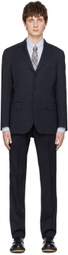 Ring Jacket Navy Tropical Wool Suit
