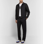 Valentino - Slim-Fit Striped Wool-Blend Track Jacket - Men - Black