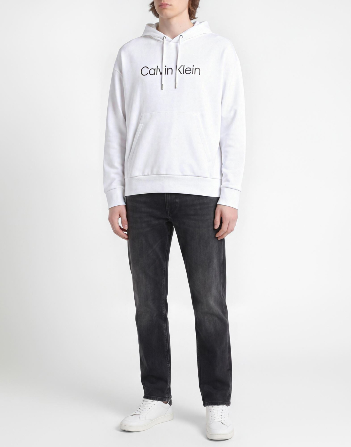 Calvin Klein Mens Sweatshirt in White