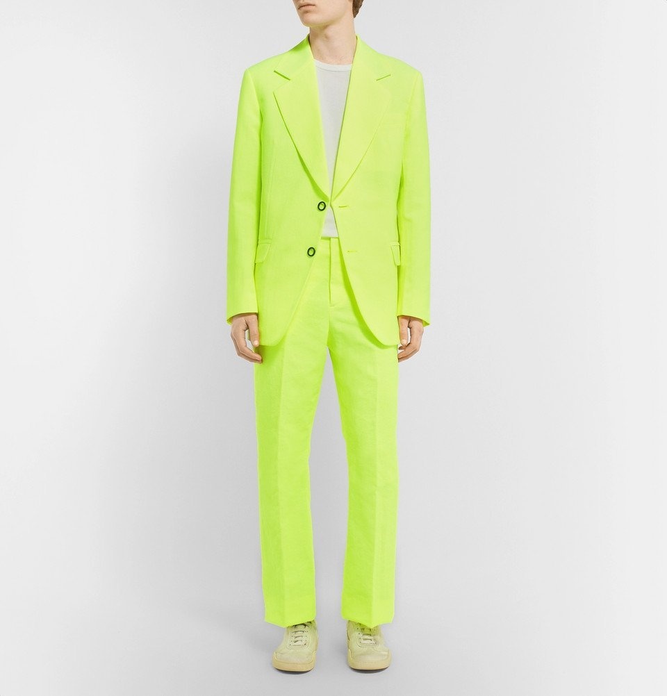 Neon Lime Suit | BLUZAT | Wolf & Badger