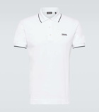 Zegna Logo cotton blend polo shirt