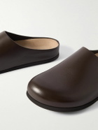 Common Projects - Leather Clogs - Brown