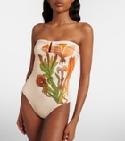 Ulla Johnson Monterey Maillot floral swimsuit