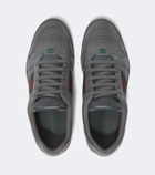 Gucci Screener perforated leather sneakers