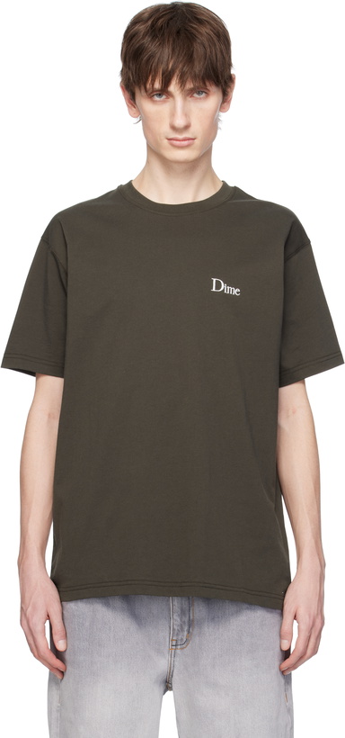 Photo: Dime Black Classic Small Logo T-shirt