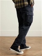 James Perse - Slim-Fit Slub Cotton Cargo Trousers - Blue