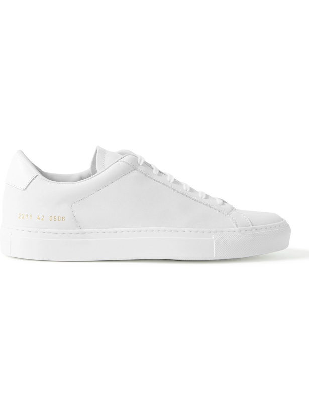 Photo: Common Projects - Retro Nubuck Sneakers - White